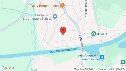 Apartments for rent i Unna - kort over placeringen