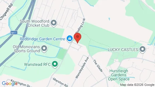 Apartments for rent i Woodford Green - Essex - kort over placeringen
