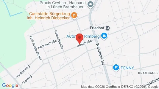 Apartments for rent i Unna - kort over placeringen