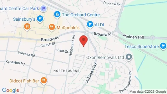 Apartments for rent i Didcot - Oxfordshire - kort over placeringen
