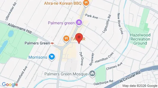 Apartments for rent i London NW3 - kort over placeringen
