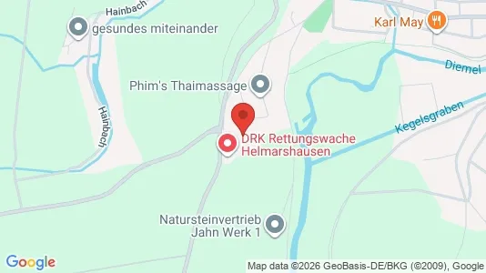 Apartments for rent i Kassel - kort over placeringen