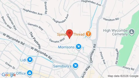 Apartments for rent i High Wycombe - Buckinghamshire - kort over placeringen