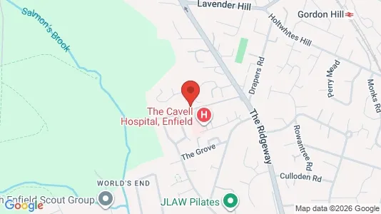 Apartments for rent i Enfield - Middlesex - kort over placeringen