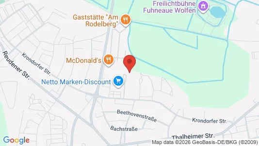 Apartments for rent i Anhalt-Bitterfeld - kort over placeringen