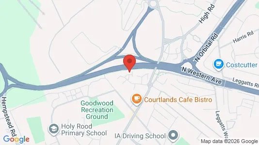 Apartments for rent i Watford - Hertfordshire - kort over placeringen