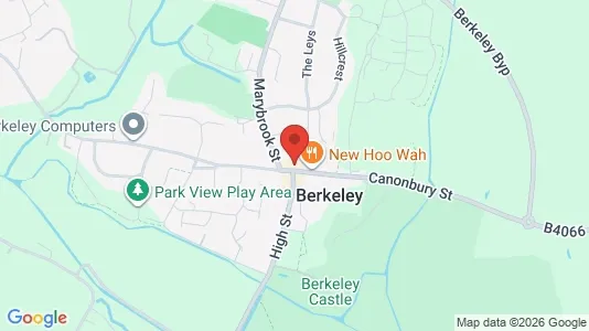 Apartments for rent i Berkeley - Gloucestershire - kort over placeringen