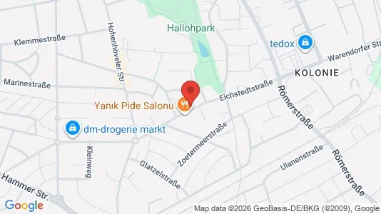 Apartments for rent i Hamm - kort over placeringen