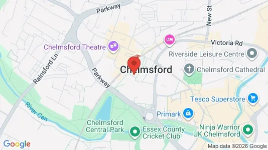 Apartments for rent i Chelmsford - Essex - kort over placeringen