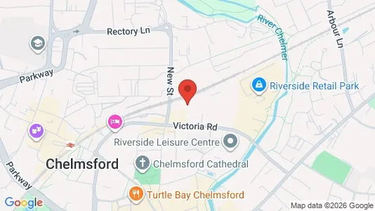 Apartments for rent i Chelmsford - Essex - kort over placeringen