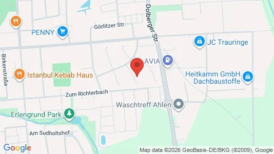 Apartments for rent i Warendorf - kort over placeringen