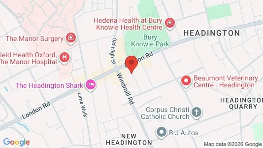 Apartments for rent i Oxford - Oxfordshire - kort over placeringen