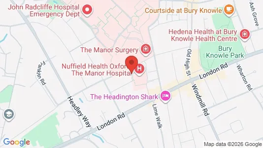 Apartments for rent i Oxford - Oxfordshire - kort over placeringen