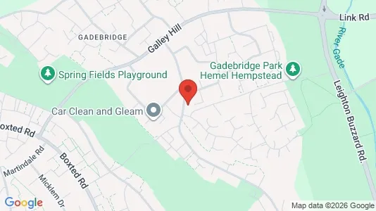 Apartments for rent i Hemel Hempstead - Hertfordshire - kort over placeringen