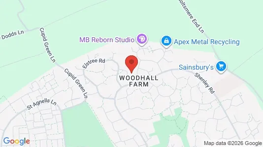 Apartments for rent i Hemel Hempstead - Hertfordshire - kort over placeringen