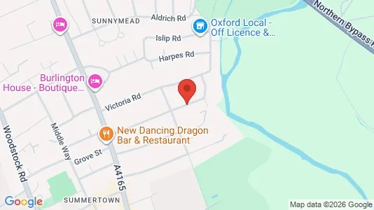 Apartments for rent i Oxford - Oxfordshire - kort over placeringen