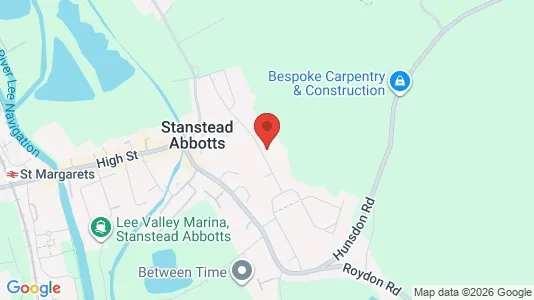 Apartments for rent i Ware - Hertfordshire - kort over placeringen