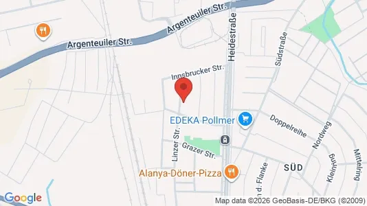 Apartments for rent i Dessau-Roßlau - kort over placeringen