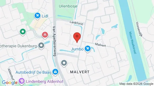 Apartments for rent i Nijmegen - kort over placeringen