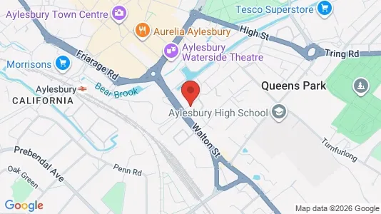Apartments for rent i Aylesbury - Buckinghamshire - kort over placeringen
