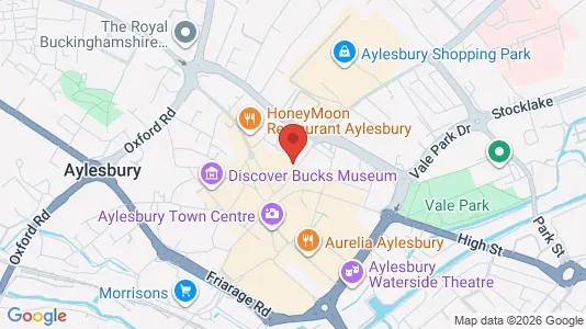 Apartments for rent i Aylesbury - Buckinghamshire - kort over placeringen