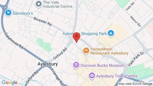 Apartments for rent i Aylesbury - Buckinghamshire - kort over placeringen