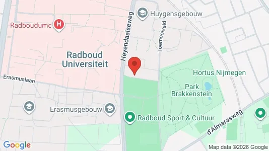 Apartments for rent i Nijmegen - kort over placeringen