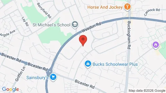 Apartments for rent i Aylesbury - Buckinghamshire - kort over placeringen