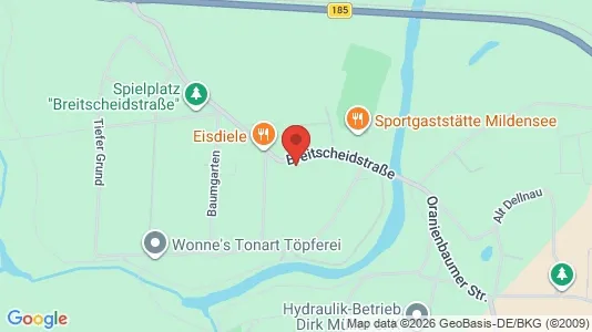 Apartments for rent i Dessau-Roßlau - kort over placeringen