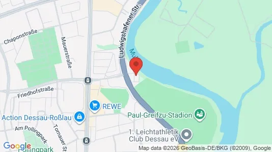 Apartments for rent i Dessau-Roßlau - kort over placeringen