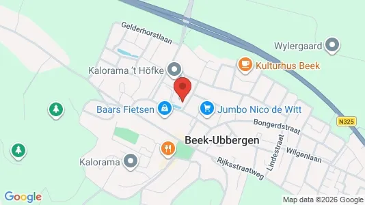 Apartments for rent i Berg en Dal - kort over placeringen