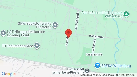 Apartments for rent i Wittenberg - kort over placeringen