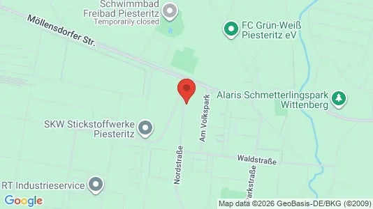 Apartments for rent i Wittenberg - kort over placeringen