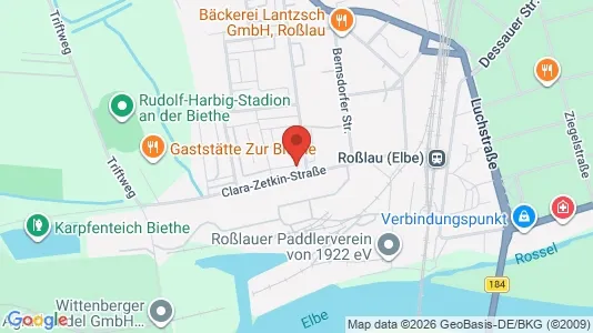 Apartments for rent i Dessau-Roßlau - kort over placeringen