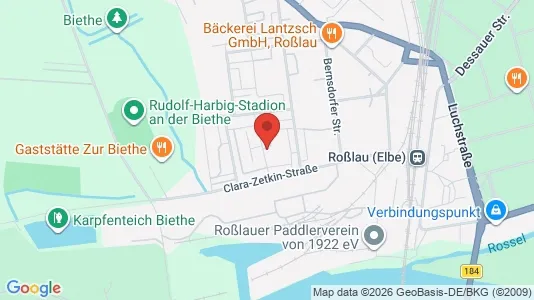 Apartments for rent i Dessau-Roßlau - kort over placeringen