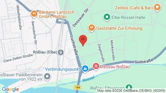 Apartments for rent i Dessau-Roßlau - kort over placeringen