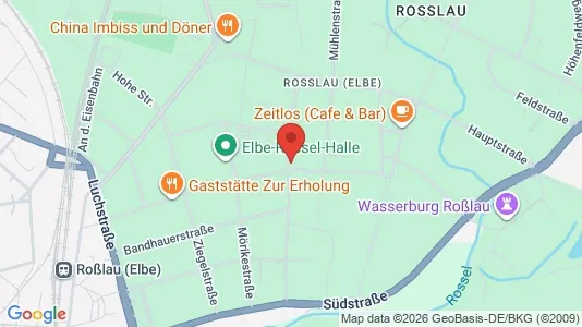 Apartments for rent i Dessau-Roßlau - kort over placeringen