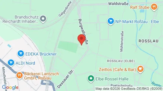 Apartments for rent i Dessau-Roßlau - kort over placeringen