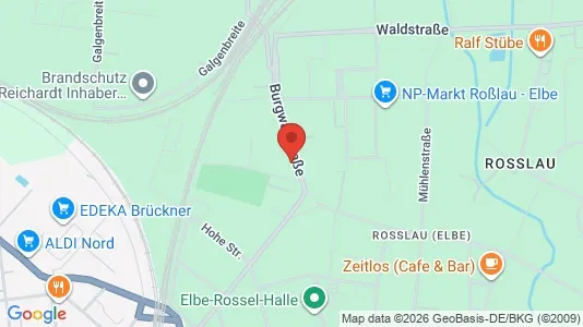 Apartments for rent i Dessau-Roßlau - kort over placeringen