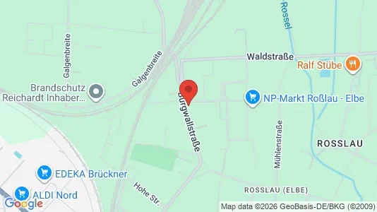 Apartments for rent i Dessau-Roßlau - kort over placeringen