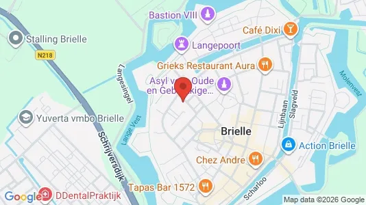 Apartments for rent i Brielle - kort over placeringen
