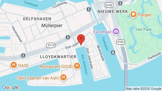 Apartments for rent i Rotterdam Delfshaven - kort over placeringen