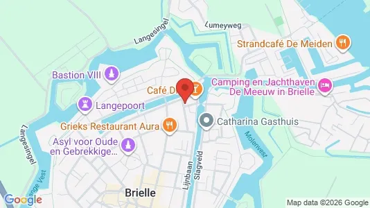 Apartments for rent i Brielle - kort over placeringen