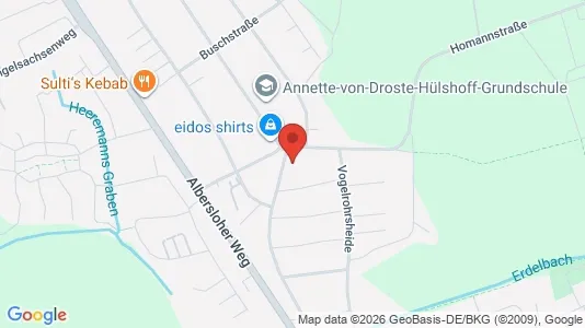Apartments for rent i Münster - kort over placeringen