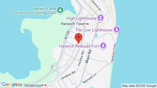 Apartments for rent i Harwich - Essex - kort over placeringen