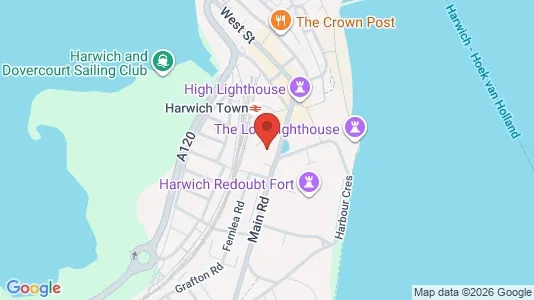 Apartments for rent i Harwich - Essex - kort over placeringen