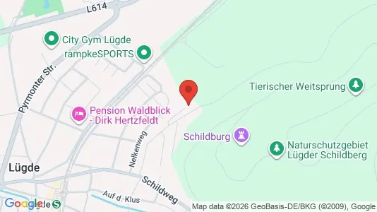 Apartments for rent i Lippe - kort over placeringen