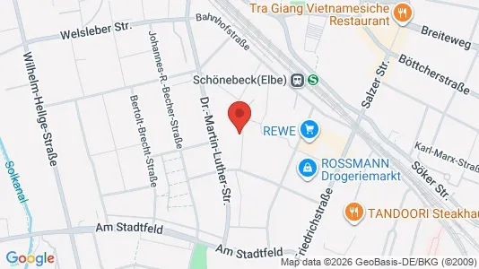 Apartments for rent i Salzlandkreis - kort over placeringen