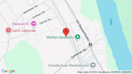 Apartments for rent i Magdeburg - kort over placeringen