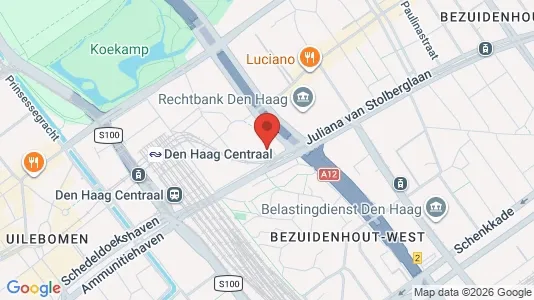 Apartments for rent i The Hague Haagse Hout - kort over placeringen